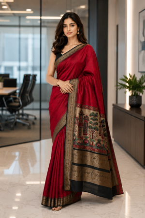 Desert Whisper | Mul Cotton | S For Saree
